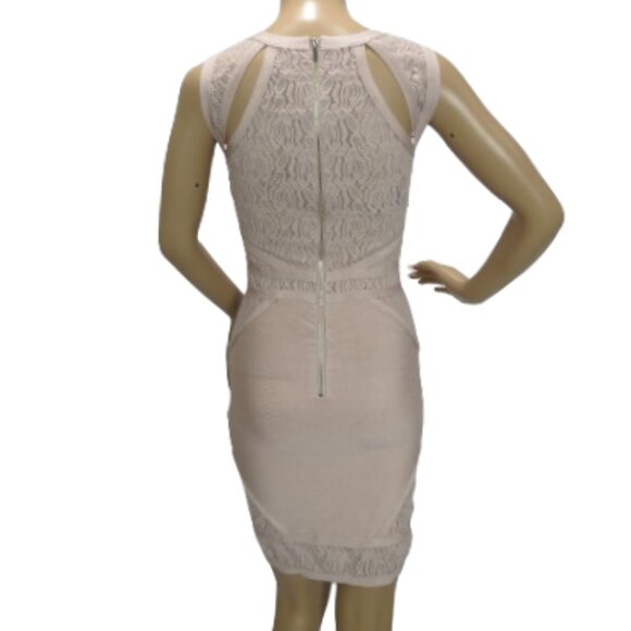 Bebe Light Pink Bodycon Dress - Picture 6 of 7